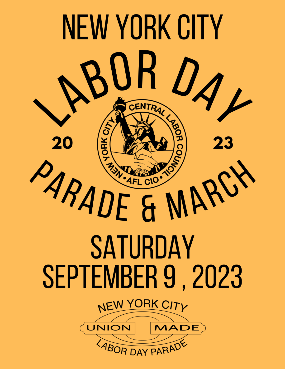 Save the Date! NYC Labor Day Parade on September 9th! Local Union No